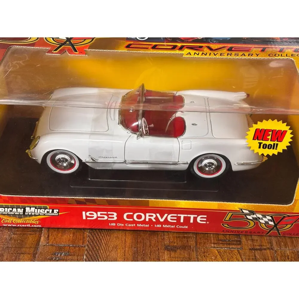 1953 Chevrolet Chevy Corvette 1:18 American Muscle 50th Anniversary ERTL New